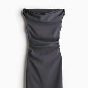 🆕 H&M Draped Twill Dress